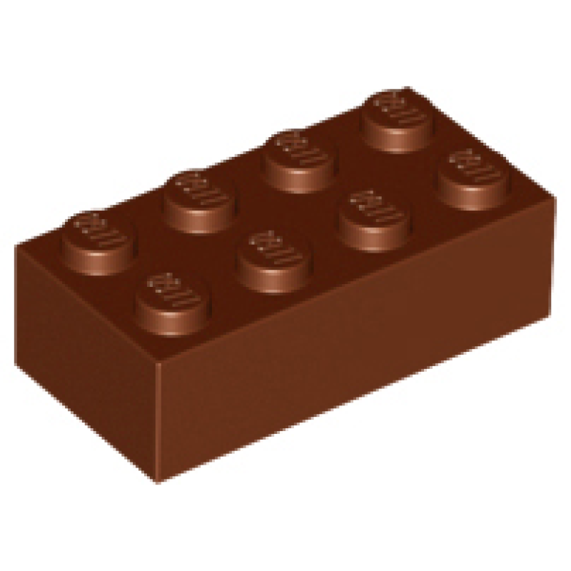 Steen 2x4 Reddish Brown